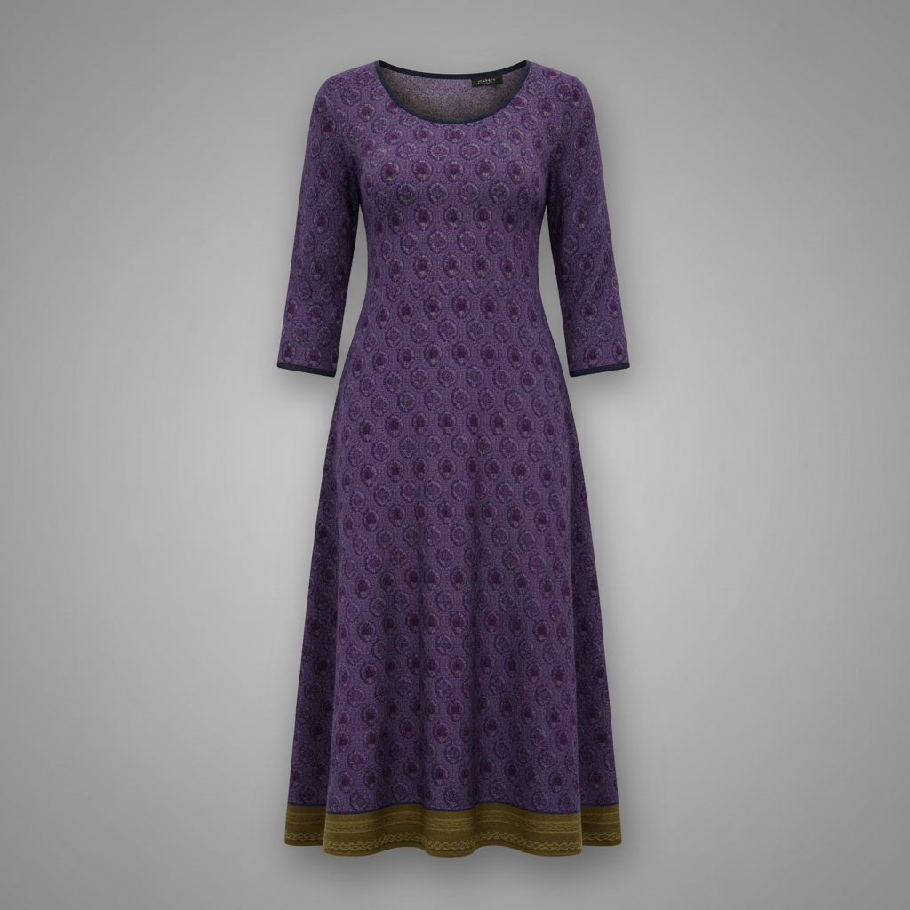 Boho Elegant Midi Dress for Women | Lightweight Stylish Dress