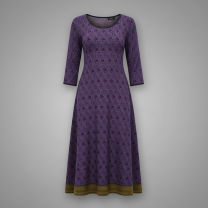 Boho Elegant Midi Dress for Women | Lightweight Stylish Dress