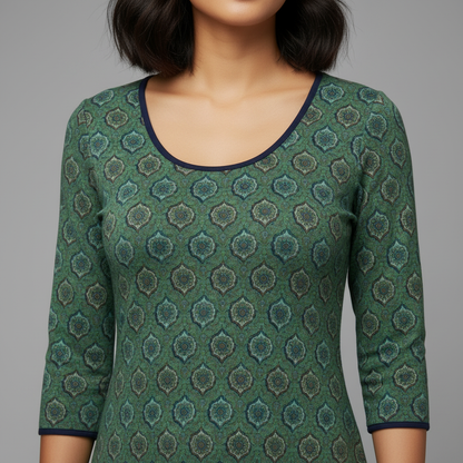 Boho Elegant Midi Dress for Women | Lightweight Stylish Dress