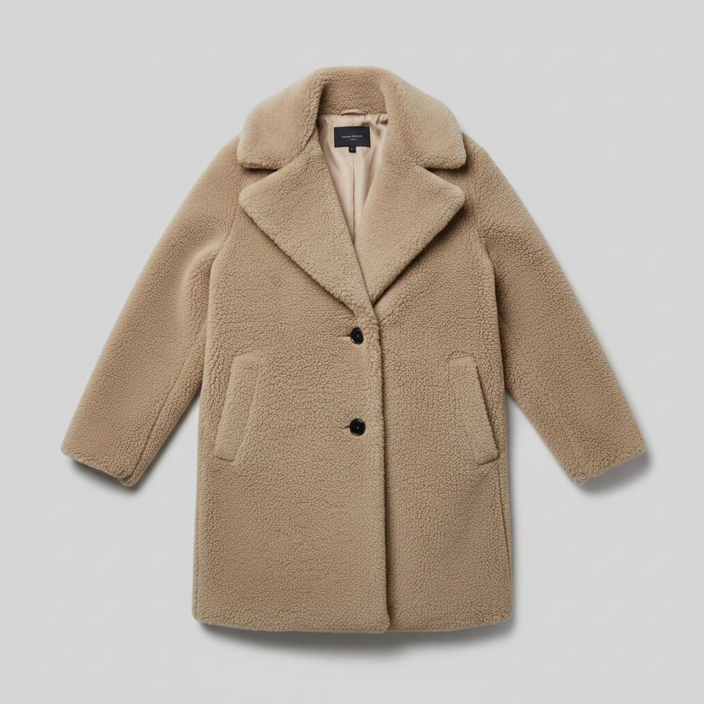 Teddy Coat Rita | Women's Winter Coat with Classic Cut