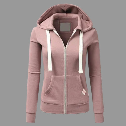 Fleece Zip Up Hoodie | Women's Sweatshirts for Cool Weather 3