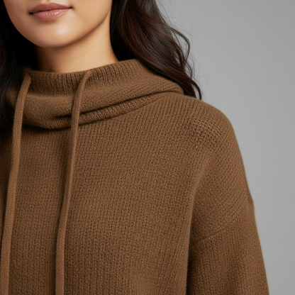 Lena | Women's Merino Wool Turtleneck Sweater