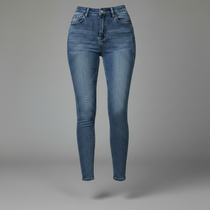 Nova Slim Fit Women's Jeans | Vintage Wash Denim Trousers