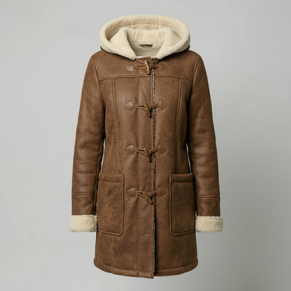 Thick Hooded Jacket for Women | Warm Casual Outerwear