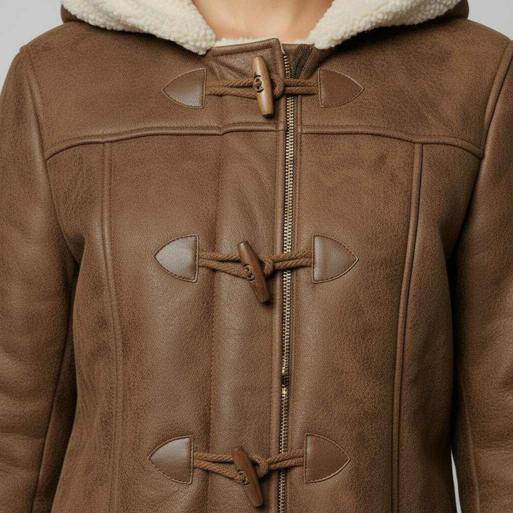 Thick Hooded Jacket for Women | Warm Casual Outerwear