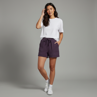 Women's Cotton Summer Shorts | Lightweight Casual Wear