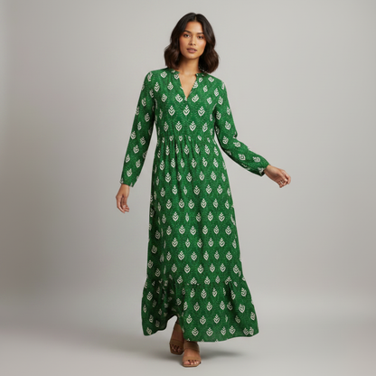 Women's Tiered Maxi Dress | Summer Dresses for Elegant Occasions