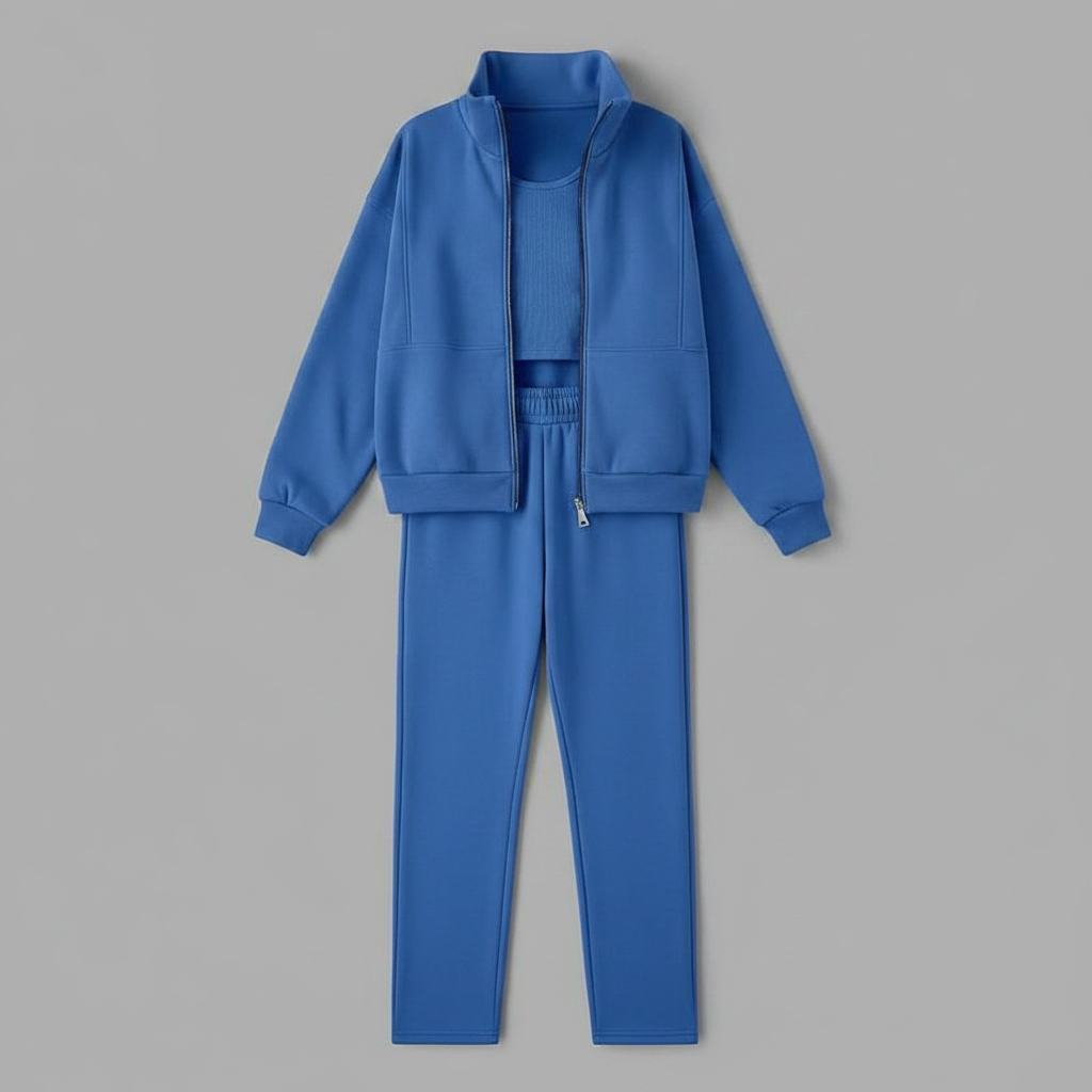 Women's Tracksuit Set | Comfortable Sporty Jogging Suit