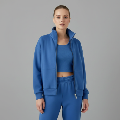 Women's Tracksuit Set | Comfortable Sporty Jogging Suit